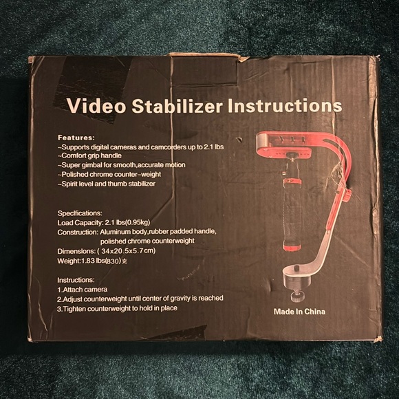 Video Stabilizer New in Box - Picture 1 of 5